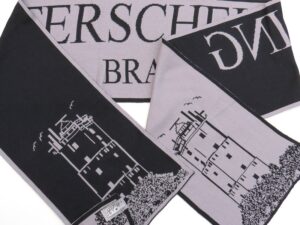 Sjaal Terschelling Brandaris Grijs Zwart - Senior