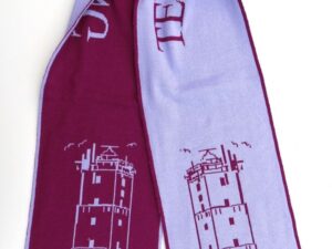 Sjaal Terschelling Brandaris - Krokus - Framboos - Junior