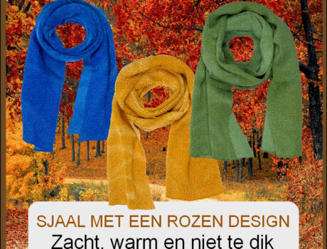 Justtowear-rozen-sjaals