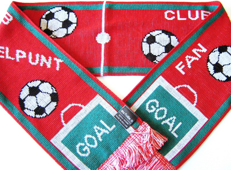 Kindersjaal voetbalveld rood - Afbeelding 3