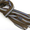 Heren sjaal donker groen egaal wit blauw