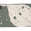 Wiegdeken ijsschots uni groen - 75 x 100 cm